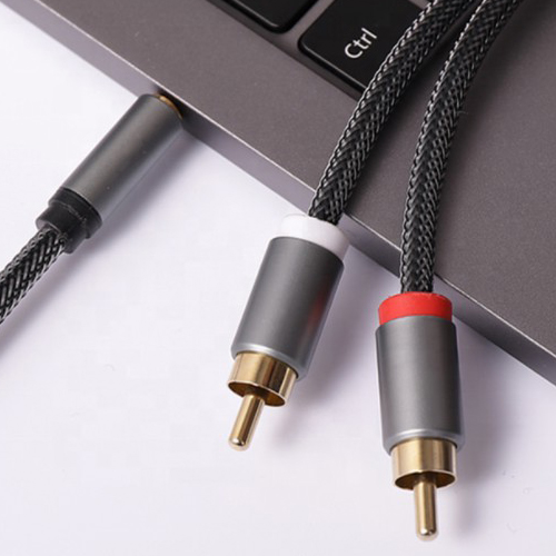 3,5 mm do 2RCA stereo audio kabel
